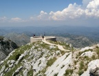 Niegosh Mausoleum - Lovćen National Park - from this place You can see all the Montenegro