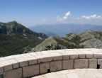 Niegosh Mausoleum - Lovćen National Park - from this place You can see all the Montenegro